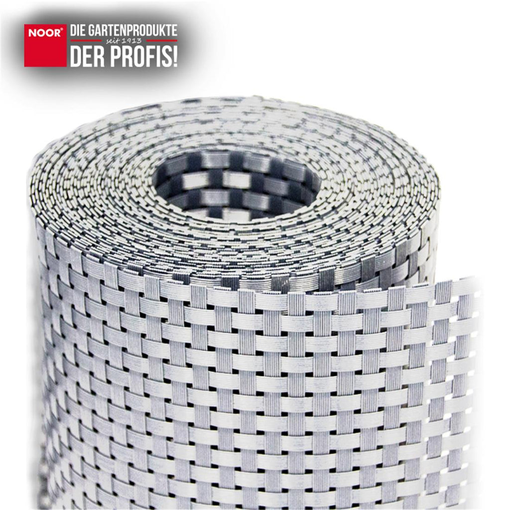 Sichtschutzstreifen Rattan - UV-stabilisiert - 0,19 x 2,55 m - Garten-On.de