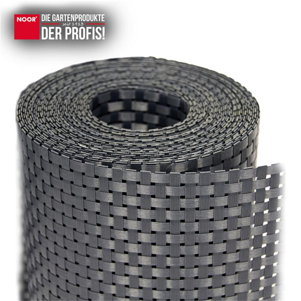 Sichtschutzstreifen Rattan - UV-stabilisiert - 0,19 x 2,55 m - Garten-On.de
