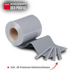 Sichtschutzstreifen PVC Zaunblende - 19 cm x 35 m - Garten-On.de