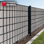 Sichtschutzstreifen PVC Zaunblende - 19 cm x 35 m - Garten-On.de