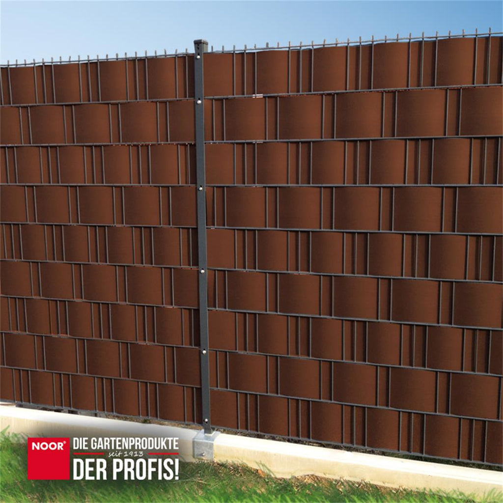 Sichtschutzstreifen PVC Easy - 0,19x2,55 m - Zaunblende - Garten-On.de