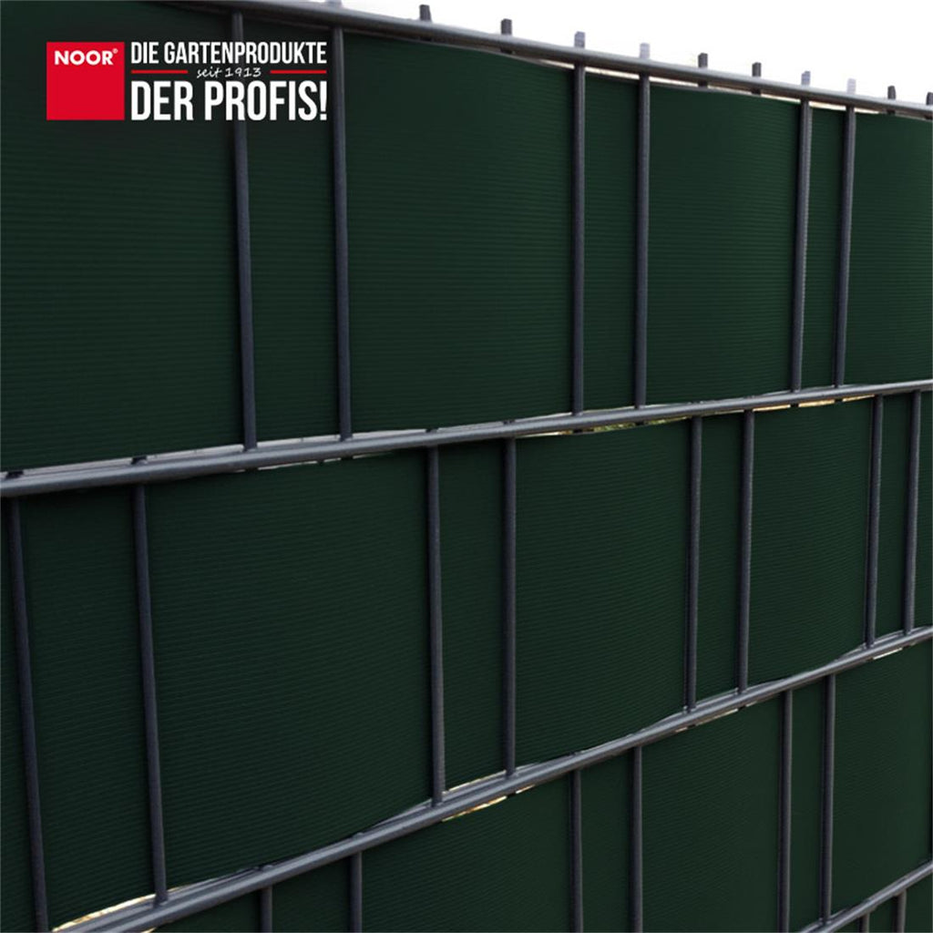 Sichtschutzstreifen PP Zaunblende PRO - 0,19x35 m - Garten-On.de