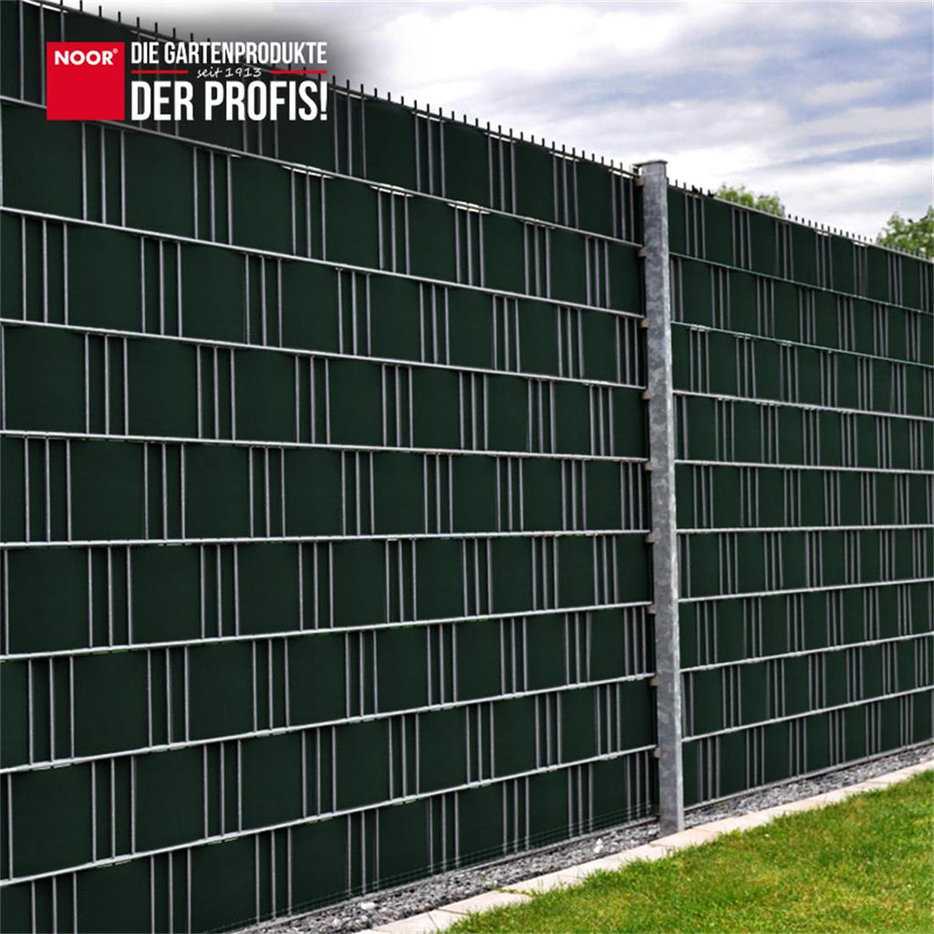 Sichtschutzstreifen PVC Easy - 0,19x2,55 m - Zaunblende - Garten-On.de