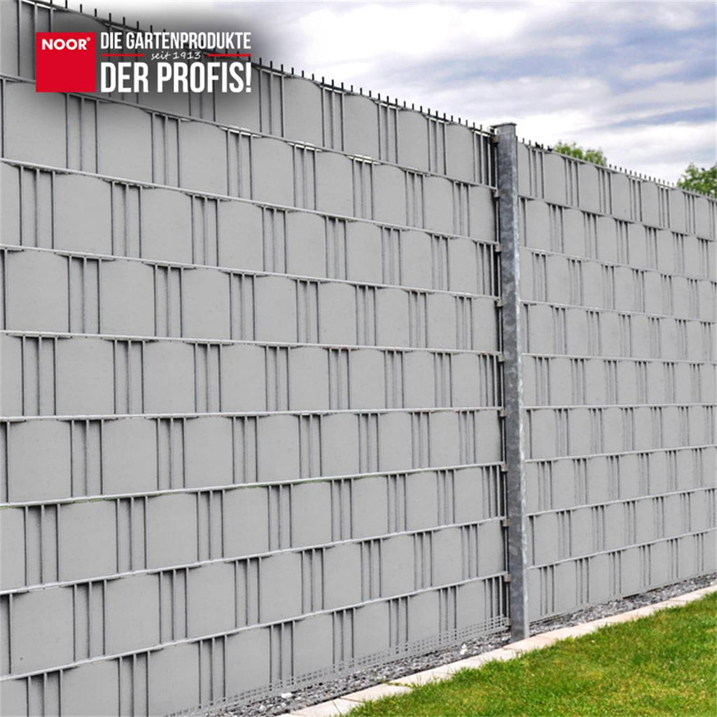Sichtschutzstreifen PVC Easy - 0,19x2,55 m - Zaunblende - Garten-On.de
