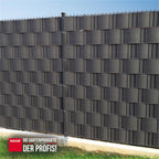 Sichtschutzstreifen PP Zaunblende PRO - 0,19x35 m - Garten-On.de