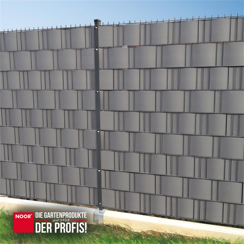 Sichtschutzstreifen PP Zaunblende PRO - 0,19x35 m - Garten-On.de