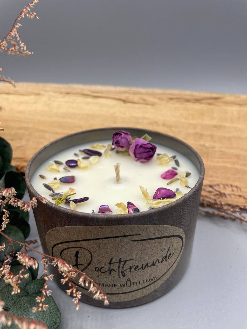 Sternzeichen Stier - Handgemachte Sojawachs-Kerze - Personalisiertes Astrologie-Geschenk - Garten-On.de