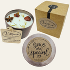 Wertschätzende Duftkerze „You are Special“ – Einzigartiges personalisierbares Geschenk für ganz besondere Menschen - Handgemacht - Garten-On.de
