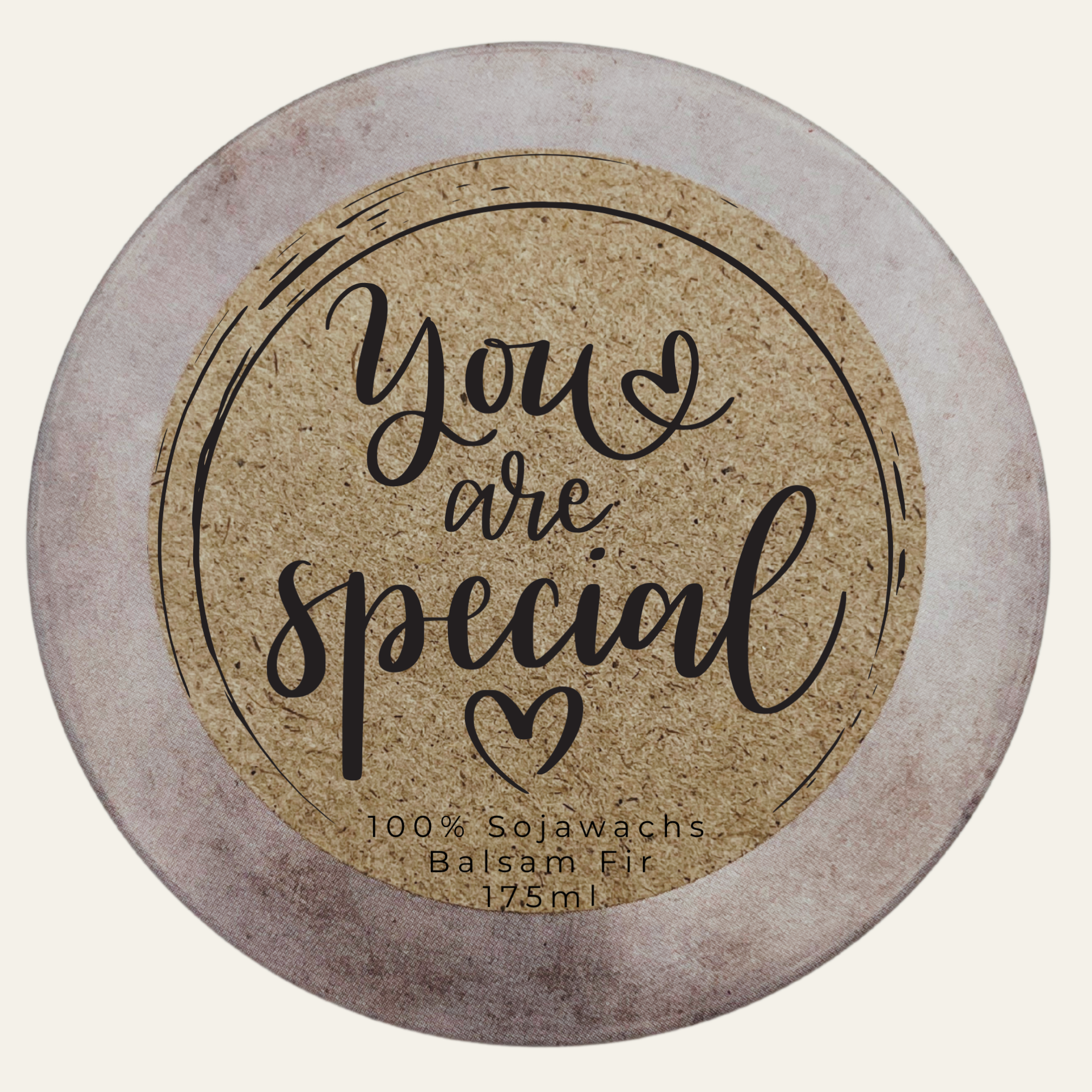 Wertschätzende Duftkerze „You are Special“ – Einzigartiges personalisierbares Geschenk für ganz besondere Menschen - Handgemacht - Garten-On.de