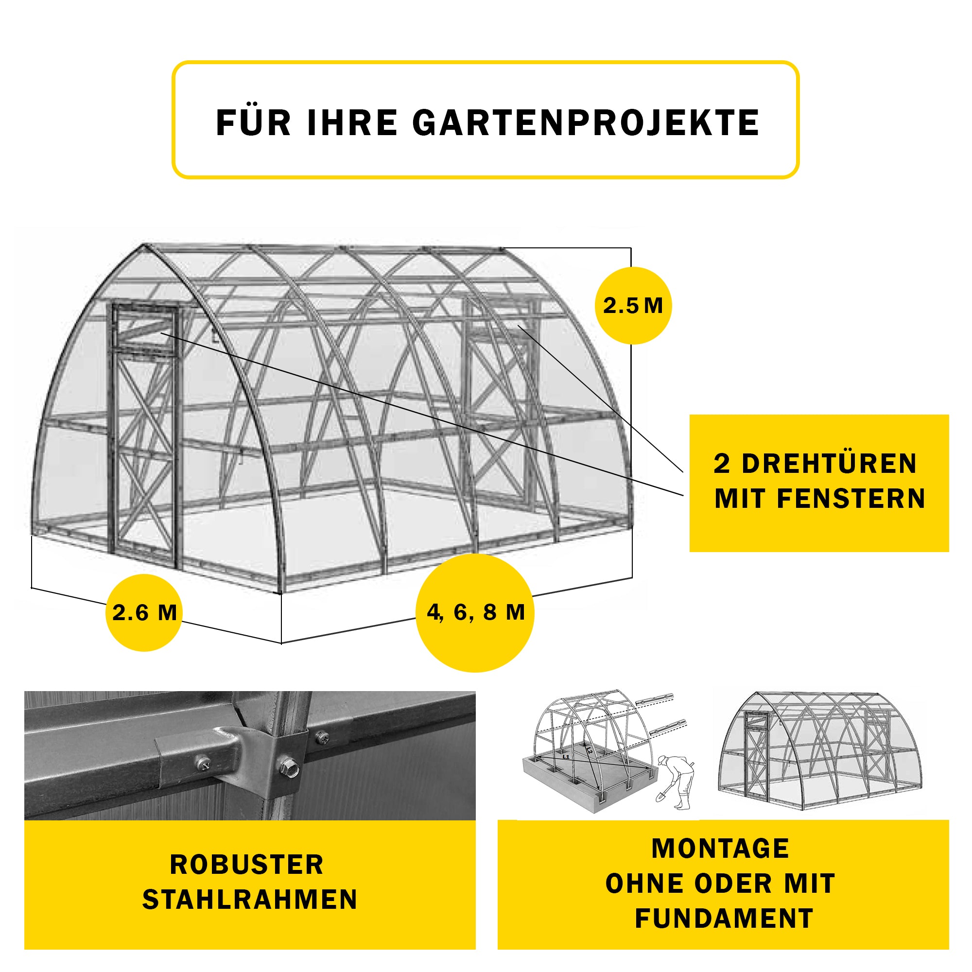 Gewächshäuschen Obi