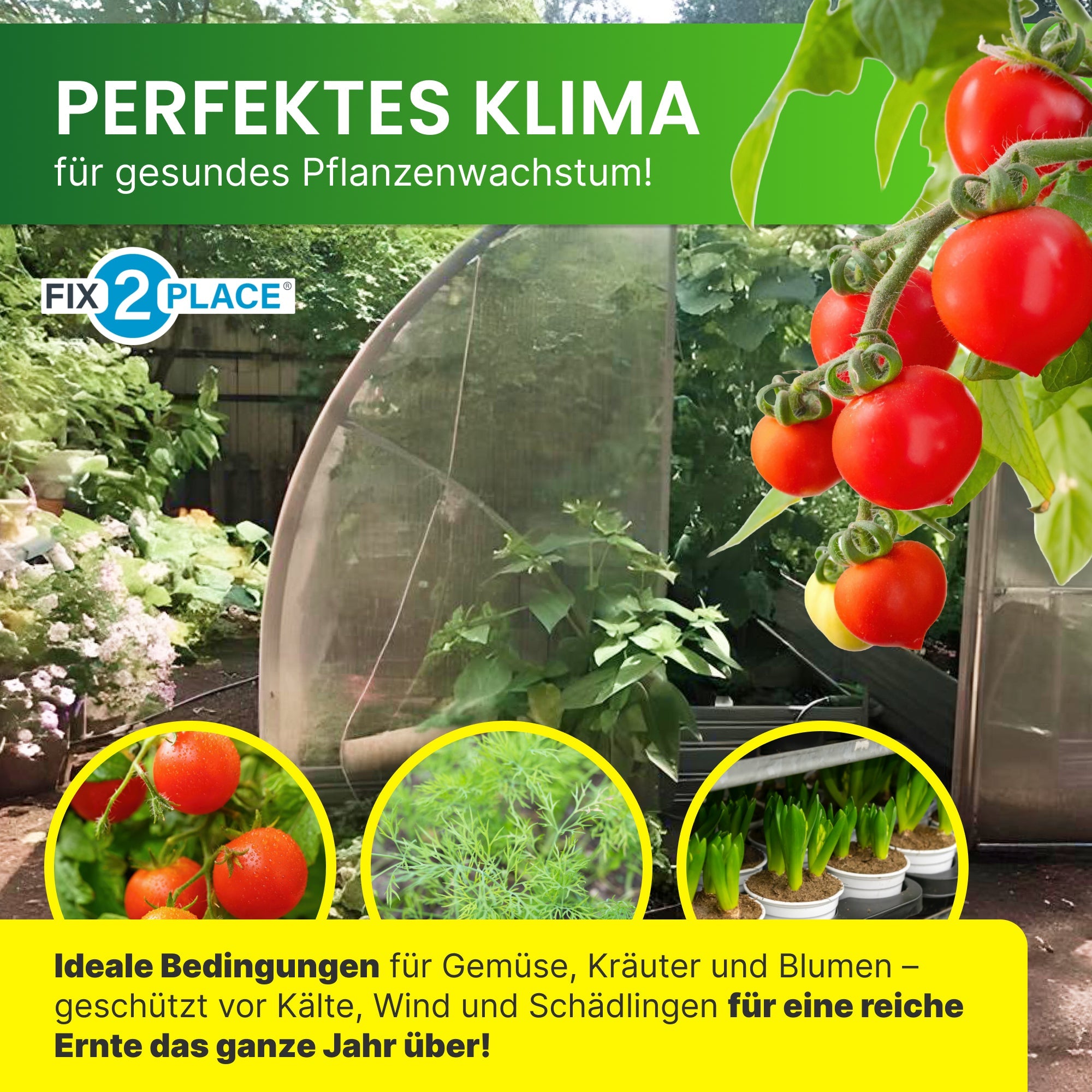 Gewächshäuschen Mcgarden