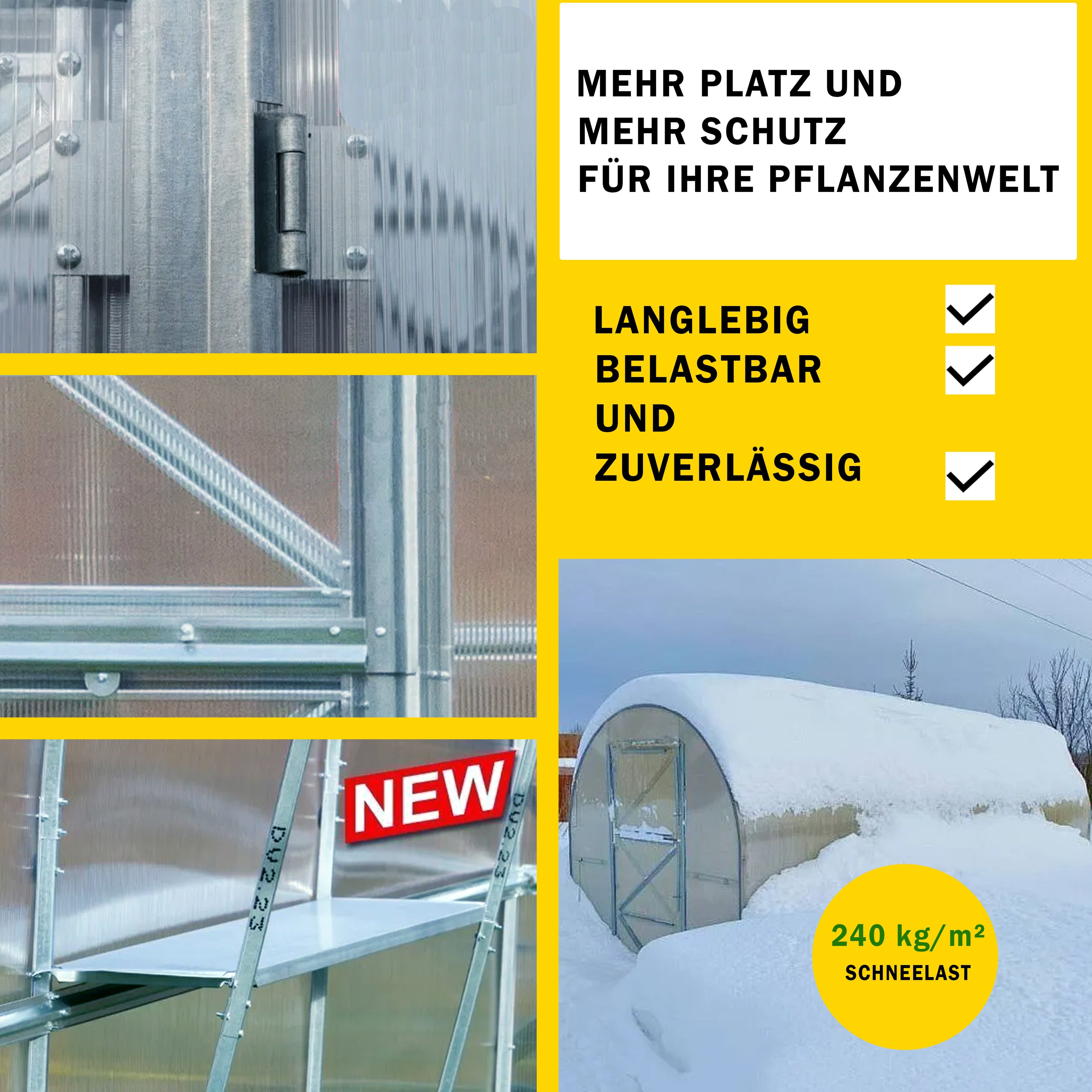 Gewächshäuschen Mcgarden