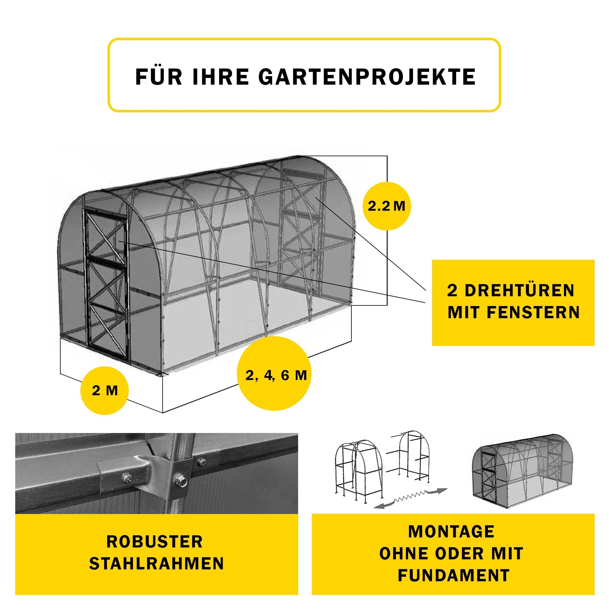 Gewächshäuschen Greenhouse