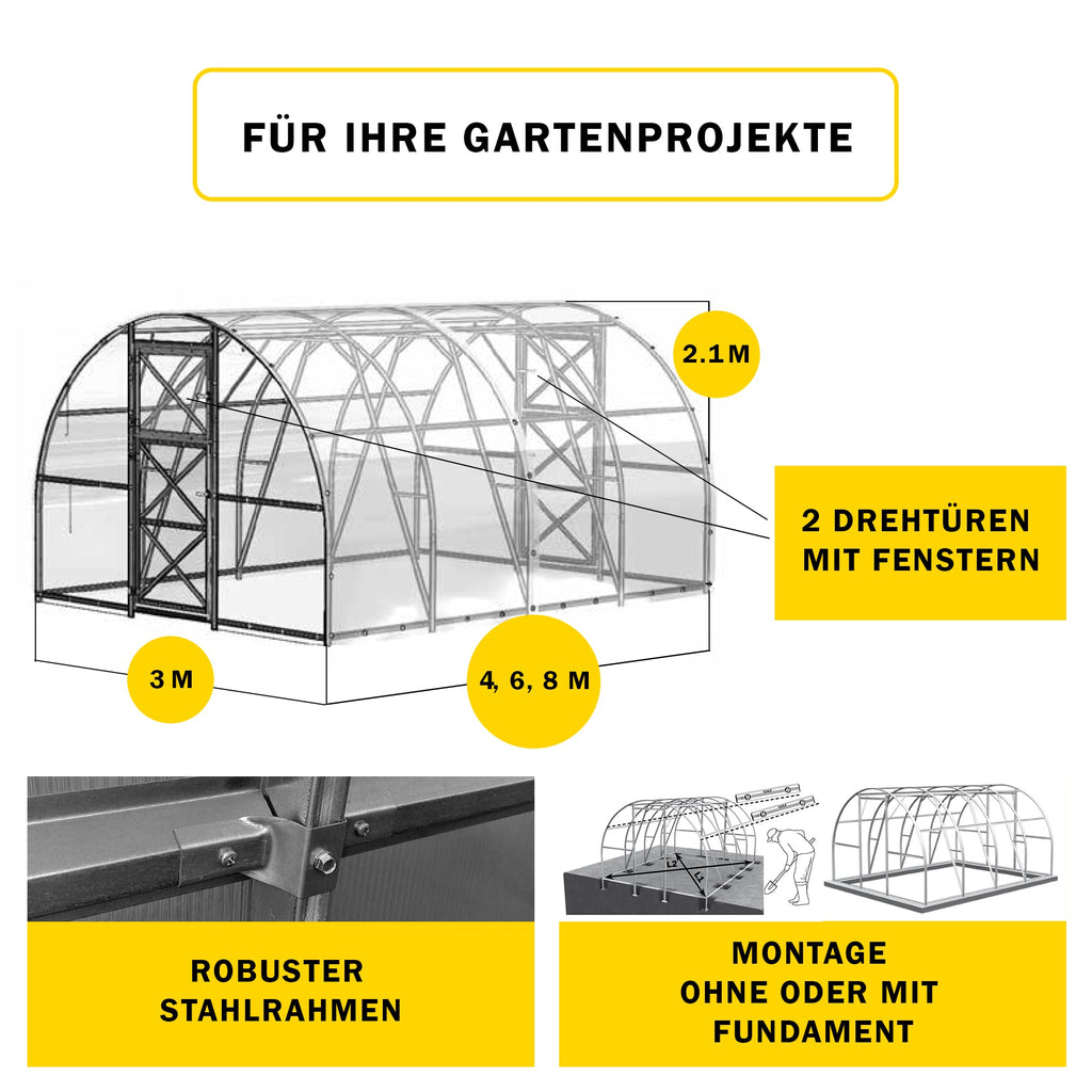 Gewächshäuser Obi