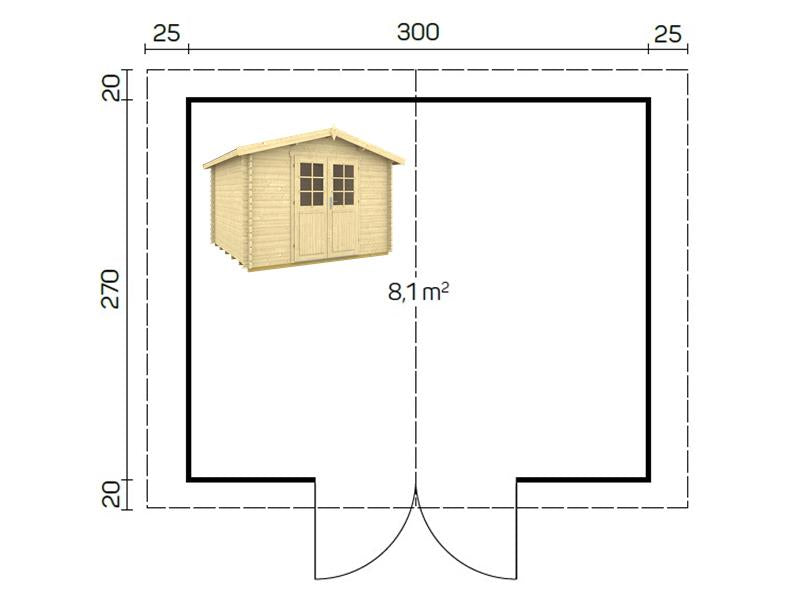 Aufbewahrunghütte Mcgarden