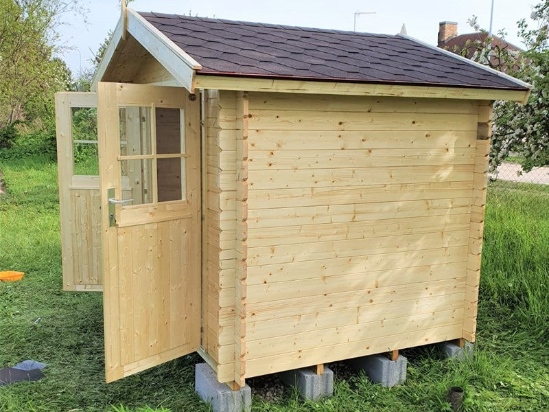 Erholungshaeuschen aus Holz