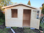 Lagerheute aus Holz