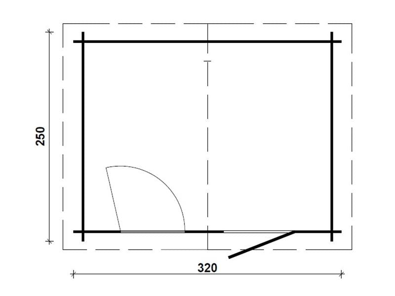 Erholungshaus aus Holz