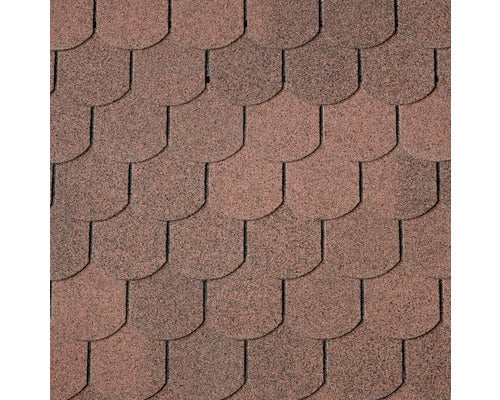 Biberschwanzschindeln braun Pack = 2 m²