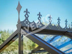 Dekorativer Dachfirst für Glas-Gewächshaus Classic