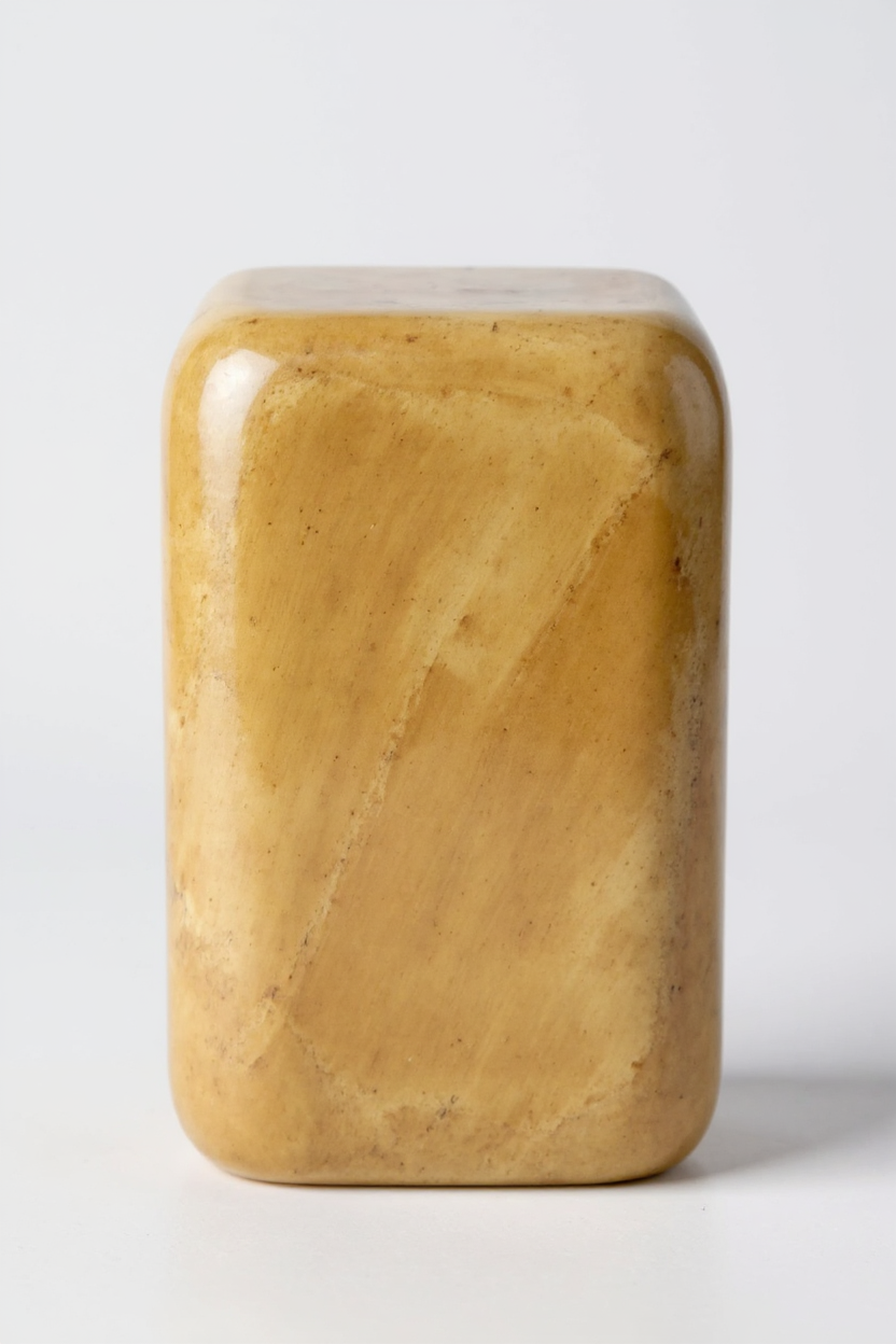 Holzhocker - Beistelltisch Couchtisch - Handgefertigter Hocker aus massivem Suarholz- 50x30x40 cm - Garten-On.de