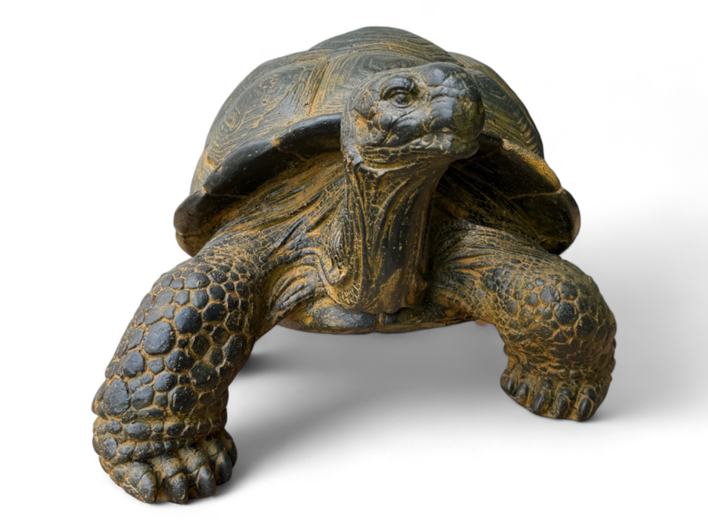 Stein Schildkröten – Pool, Garten, Terrasse - Langlebig und Wetterbeständig – Gelblich aus Glasfaserbeton – 32, 47 und 65 cm - Garten-On.de