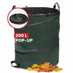 Gartensack Pop-Up - Stabilität durch Pop-up Feder - Garten-On.de
