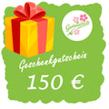 GARTENARIA.de GESCHENKGUTSCHEIN 150 € - Garten-On.de