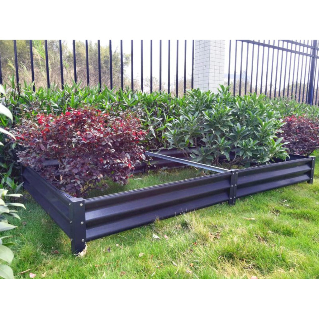 Hochbeet Metall 200x65x20cm
