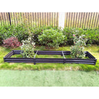 Hochbeet Metall 200x65x20cm