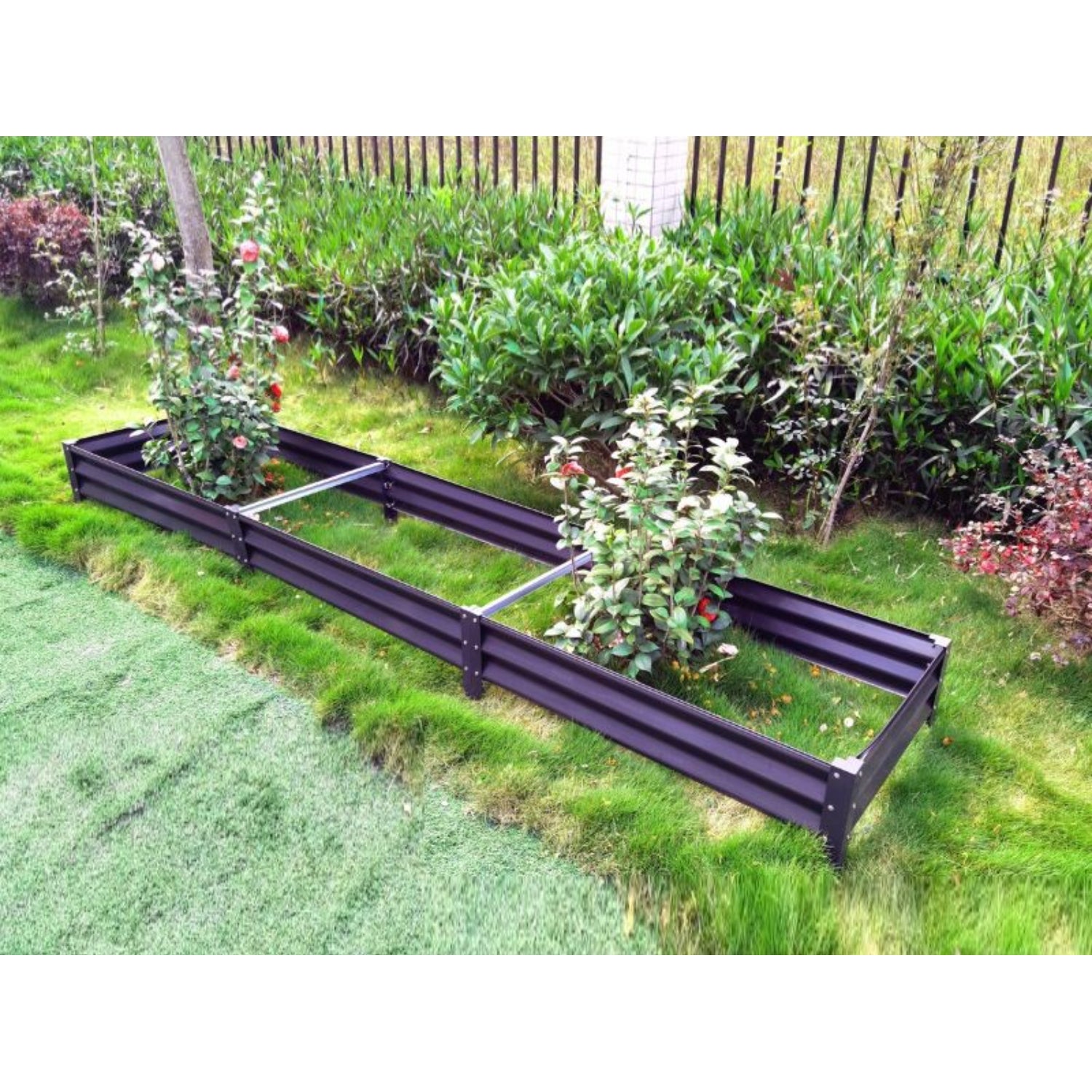 Hochbeet Metall 200x65x20cm