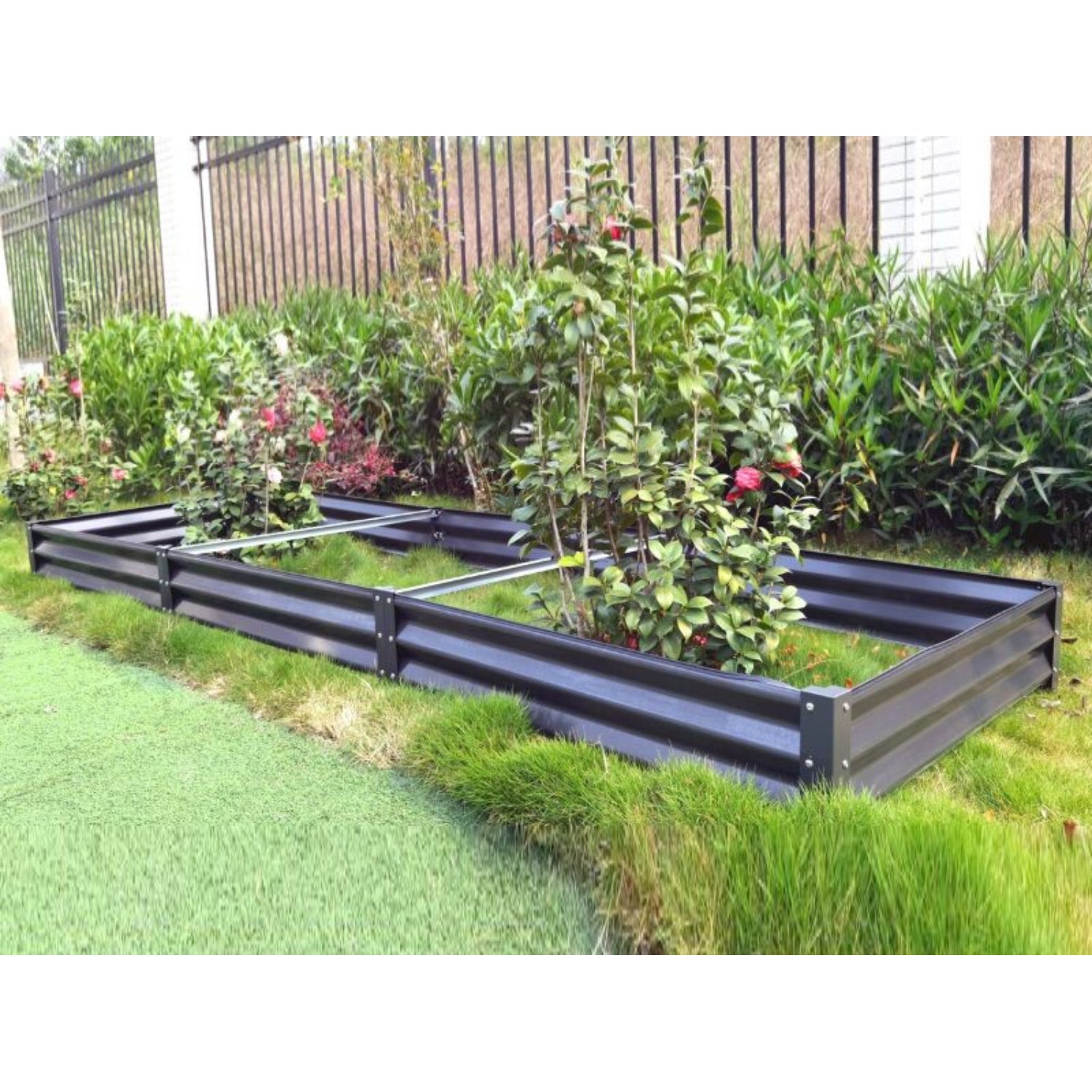 Hochbeet Metall 200x65x20cm