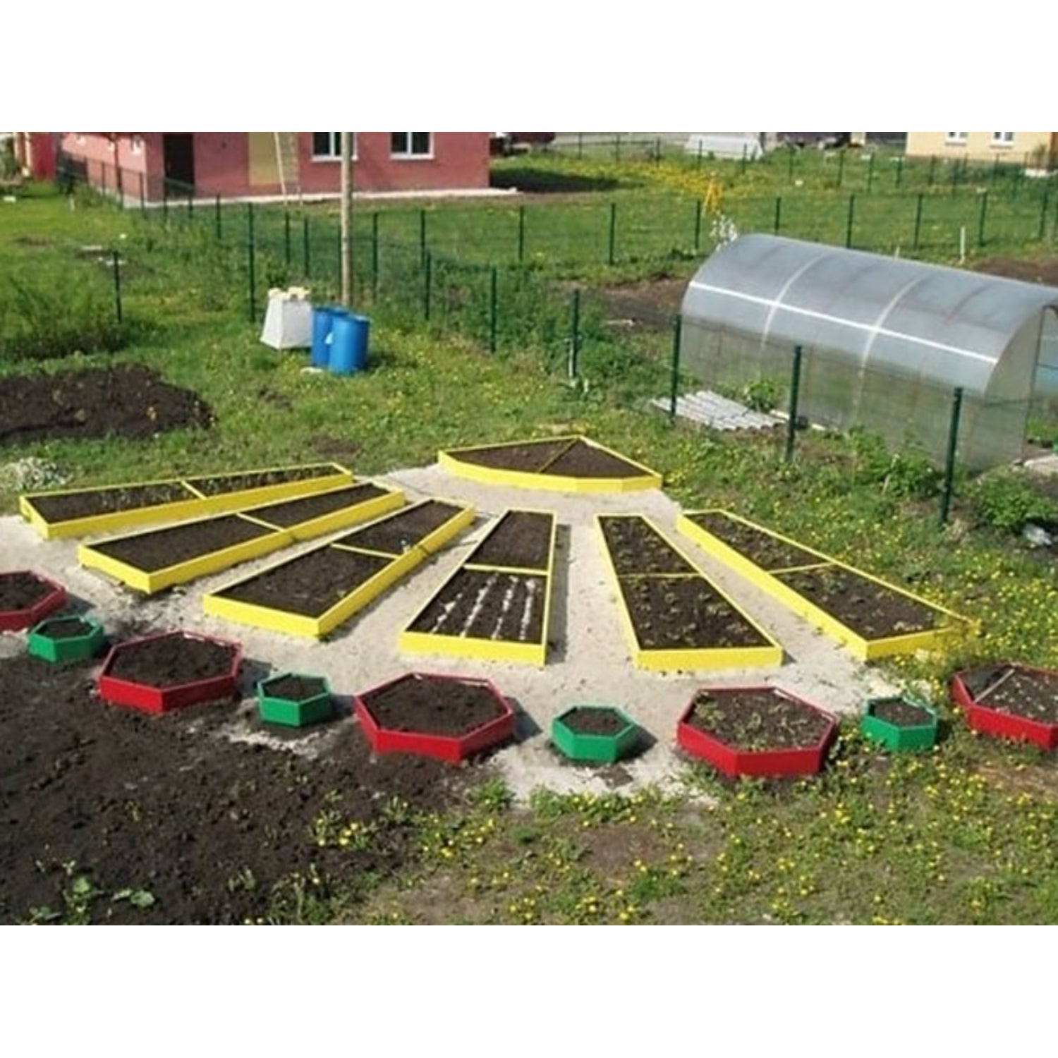 Mehrstufiges verzinktes Hochbeet 200×150 cm