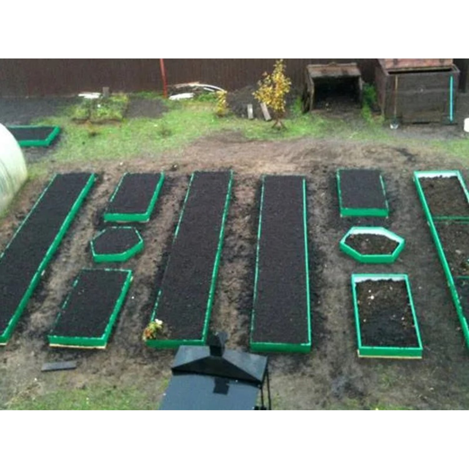 Mehrstufiges verzinktes Hochbeet 200×150 cm