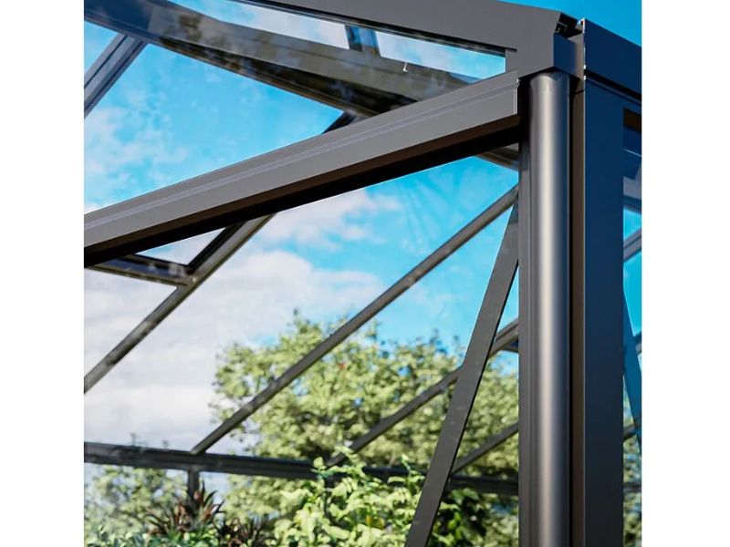 Glas-Gewächshaus Classic 310x608cm