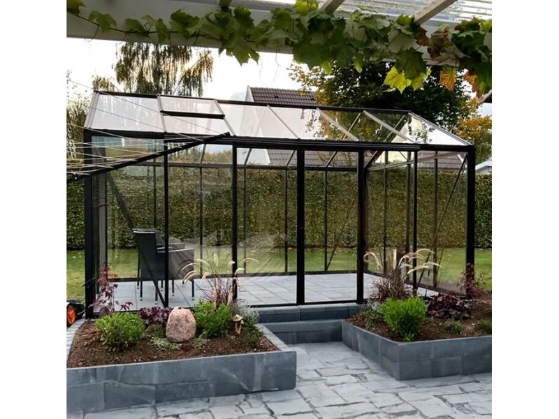 Glas-Gewächshaus Classic 310x608cm