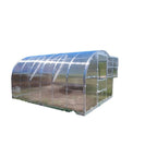 Gewächshaus KLASIKA 3 x 4 m, 12 m², verzinkter Stahlrahmen, 1 Drehtür mit Fenster Hohlkammerplatten 4 mm