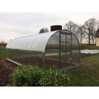 Gewächshaus KLASIKA 3 x 6 m, 18 m², verzinkter Stahlrahmen, 1 Drehtür mit Fenster Hohlkammerplatten 6 mm