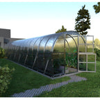 Gewächshaus KLASIKA 3 x 10 m, 30 m², verzinkter Stahlrahmen, 1 Drehtür mit Fenster Hohlkammerplatten 4 mm