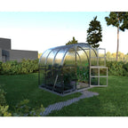 Gewächshaus KLASIKA 3 x 2 m, 6 m², verzinkter Stahlrahmen, 1 Drehtür mit Fenster Hohlkammerplatten 4 mm