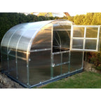 Gewächshaus KLASIKA 3 x 2 m, 6 m², verzinkter Stahlrahmen, 1 Drehtür mit Fenster Hohlkammerplatten 6 mm