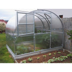 Gewächshaus KLASIKA 3 x 2 m, 6 m², verzinkter Stahlrahmen, 1 Drehtür mit Fenster Hohlkammerplatten 4 mm