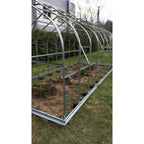Gewächshaus KLASIKA STANDART 2,5 x 6m, 15 m², verzinkter Stahlrahmen, 1 Drehtür, 4  Fenster Hohlkammerplatten 4 mm