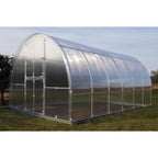 Gewächshaus KLASIKA TUBE 3 x 4m, 12 m², verzinkter Stahlrahmen, 1 Drehtür, 2  Fenster Hohlkammerplatten 6 mm