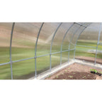 Gewächshaus KLASIKA TUBE 3 x 10m, 30 m², verzinkter Stahlrahmen, 1 Drehtür, 2  Fenster Hohlkammerplatten 4 mm
