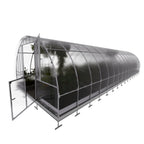 Gewächshaus KLASIKA TUBE 3 x 12m, 36 m², verzinkter Stahlrahmen, 1 Drehtür, 2  Fenster Hohlkammerplatten 6 mm