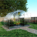 Gewächshaus KLASIKA TUBE 3 x 2m, 6 m², verzinkter Stahlrahmen, 1 Drehtür, 2  Fenster Hohlkammerplatten 4 mm