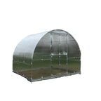 Gewächshaus KLASIKA TUBE 3 x 2m, 6 m², verzinkter Stahlrahmen, 1 Drehtür, 2  Fenster Hohlkammerplatten 4 mm