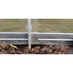 Gewächshaus KLASIKA TUBE 3 x 12m, 36 m², verzinkter Stahlrahmen, 1 Drehtür, 2  Fenster Hohlkammerplatten 4 mm