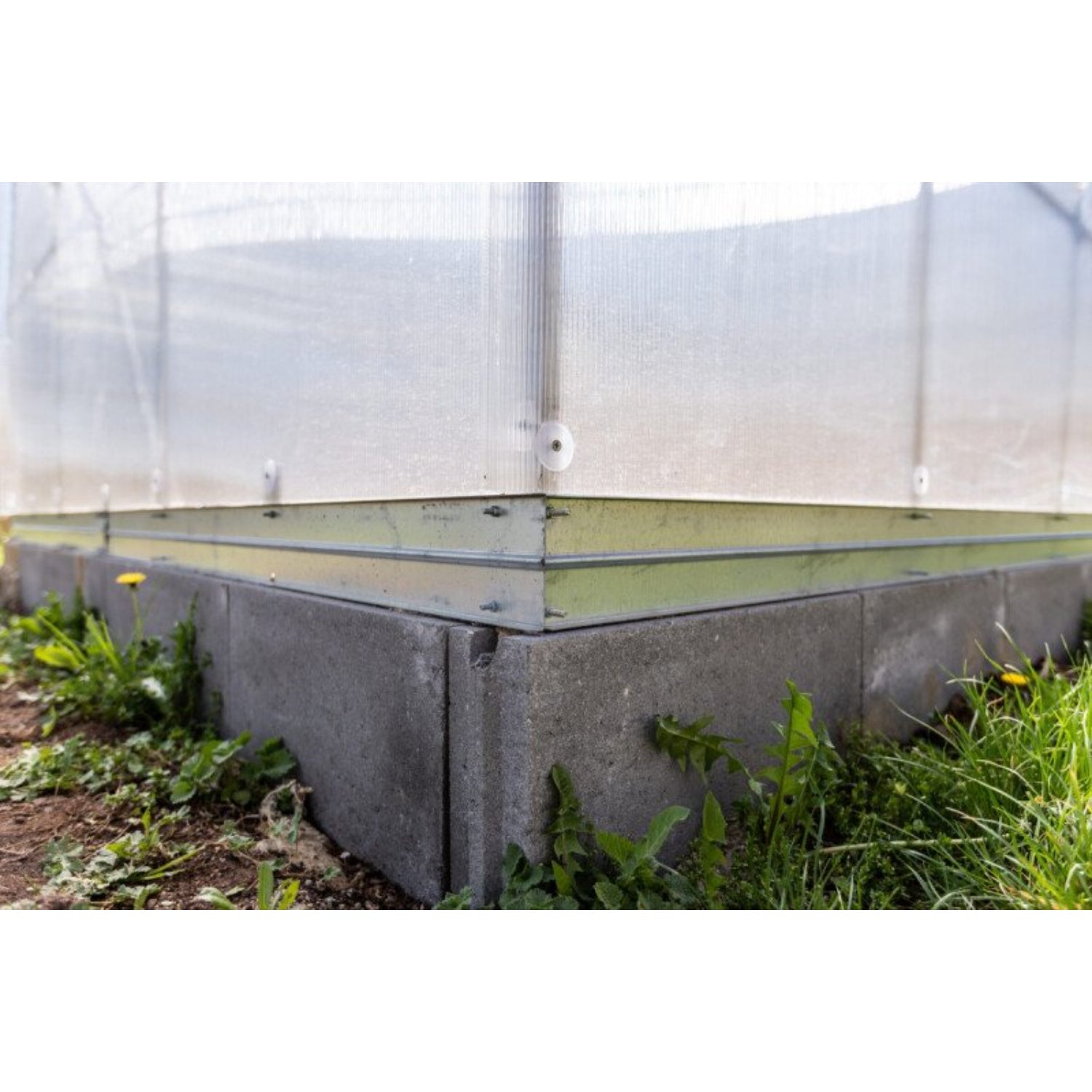 Gewächshaus KLASIKA TUBE 3 x 12m, 36 m², verzinkter Stahlrahmen, 1 Drehtür, 2  Fenster Hohlkammerplatten 6 mm